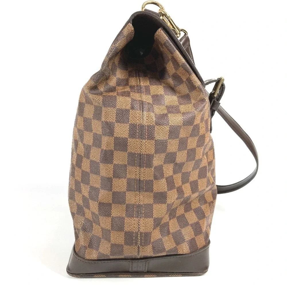 LOUIS VUITTON Brown Damier Canvas Shoulder Bag